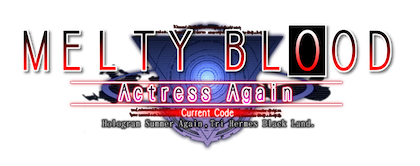 MELTY BLOOD Actress Again Current Code logo.png