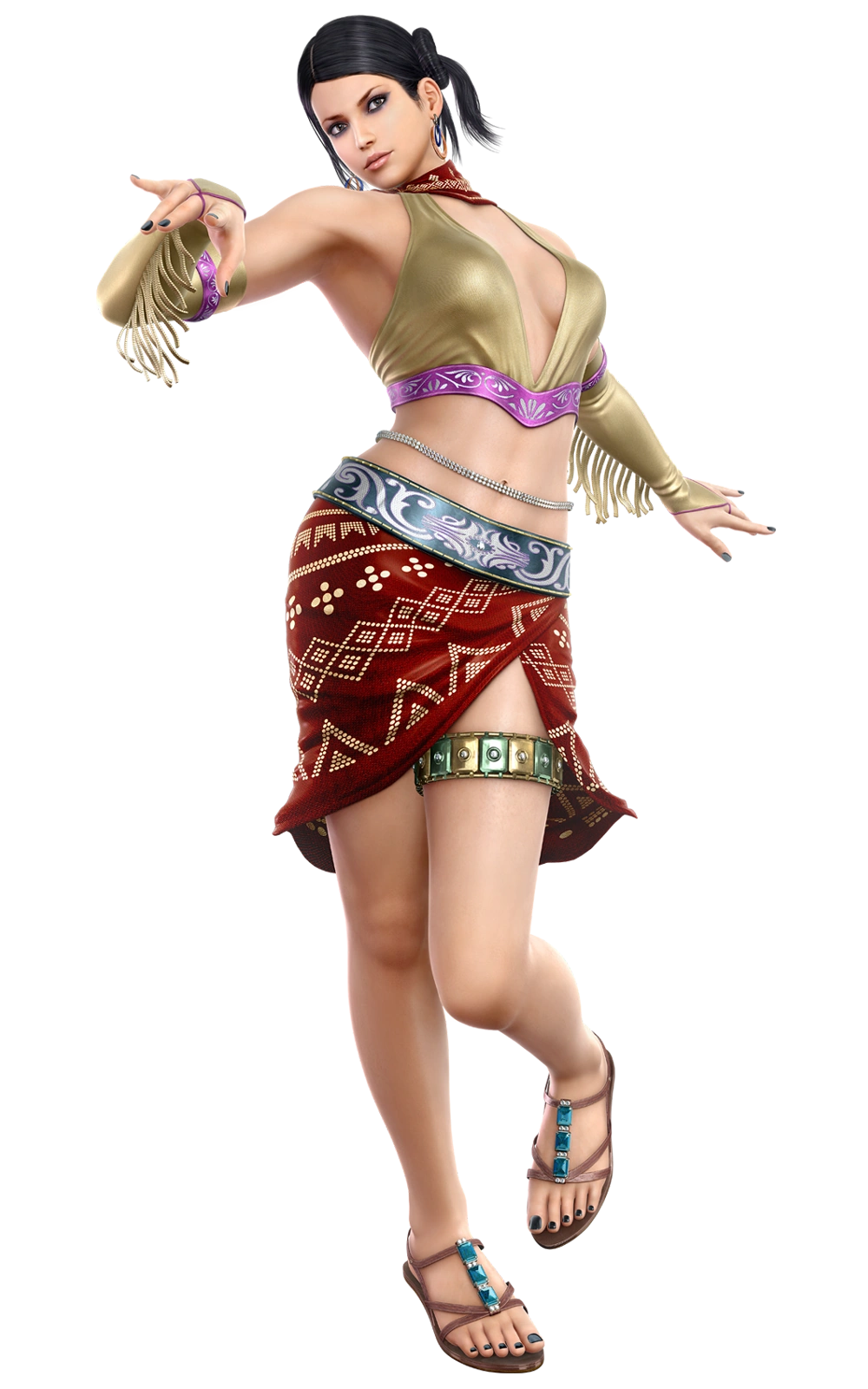 Zafina - Full-body CG Art Image - Tekken 6.png