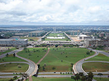 아테네 헌장에 의해 영향을 받은 대표적인 도시인 브라질리아