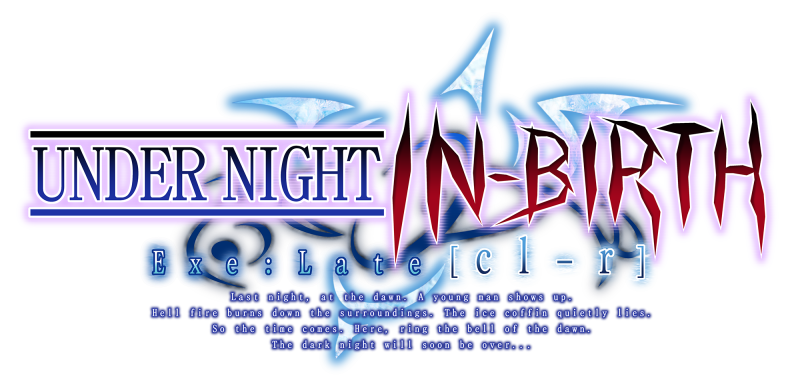 파일:UNDER NIGHT IN-BIRTH ExeLate cl-r logo.png