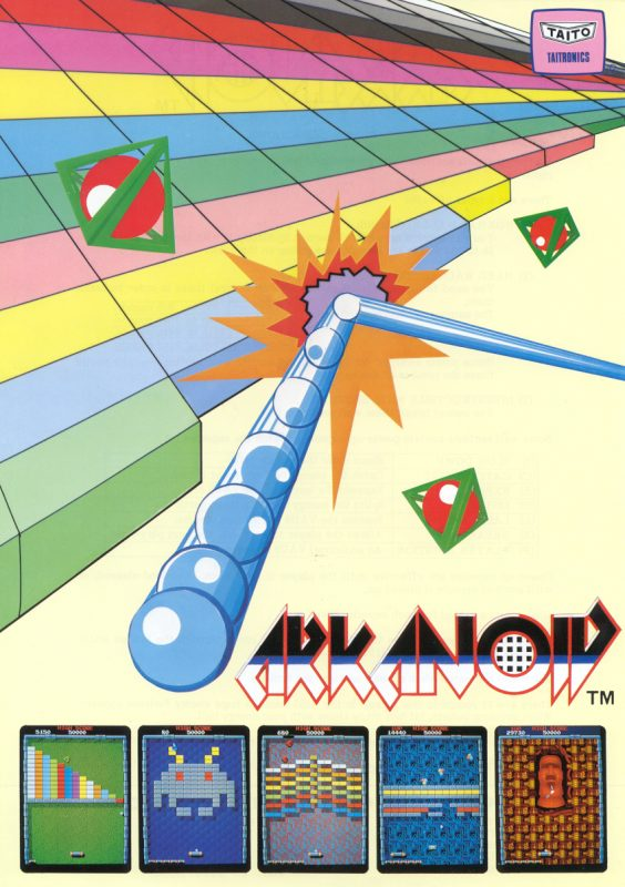 Arkanoid Promotional flyer.png