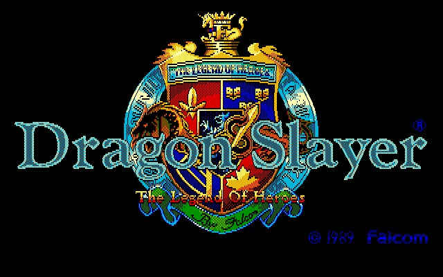 파일:Dragon Slayer The Legend Of Heroes PC-88 title.png