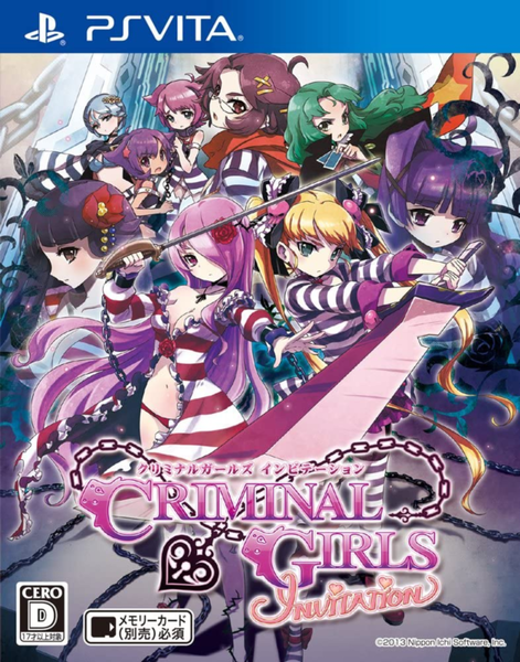 파일:CRIMINAL GIRLS INVITATION PS Vita cover art.png