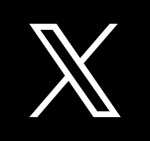 Twitter X logo-handle Logo.svg