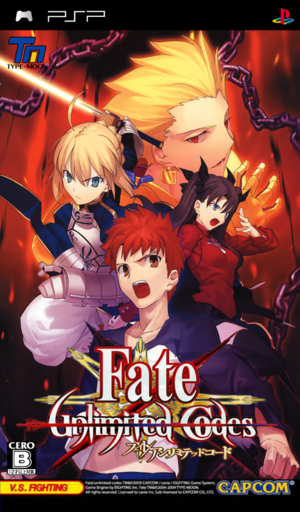 Fate unlimited codes PORTABLE cover art.png