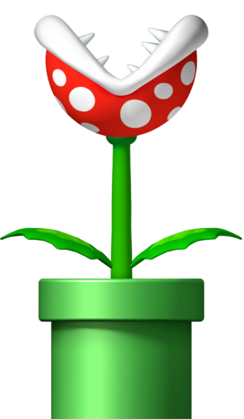 파일:Piranha Plant - New Super Mario Bros.png