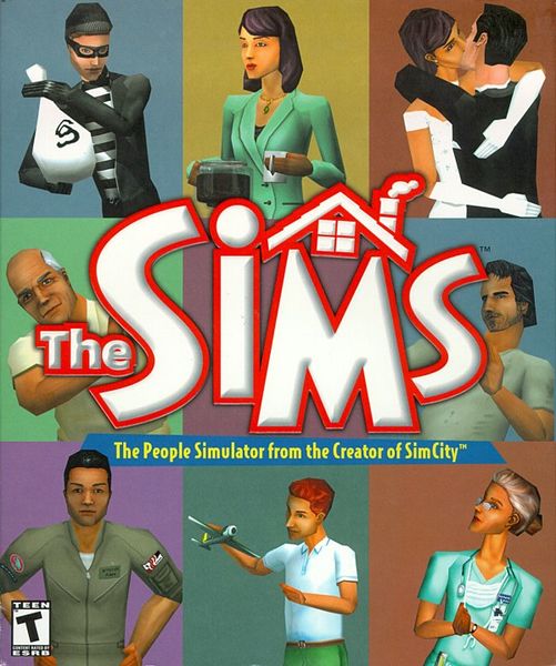 파일:The Sims 1 first cover art.jpg