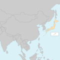 일본의 지도
