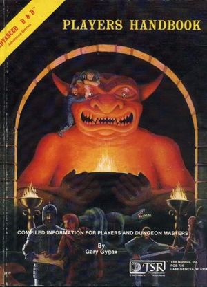 Advanced Dungeons and Dragons 1st edition Players handbook cover.jpg
