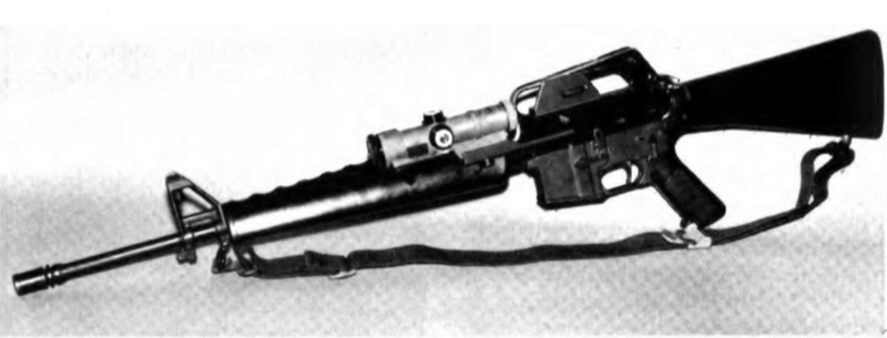 파일:AN-PAQ-4 IAL on an M16A1 rifle.png