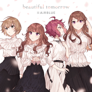 CUE! 02 Single「beautiful tomorrow」.png