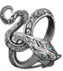 Covetous Silver Serpent Ring.png