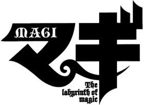 Magi The labyrinth of magic (anime) logo.webp
