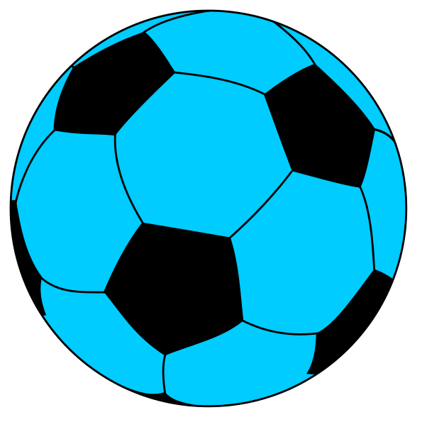 파일:Soccerball Blue.svg - 리브레 위키