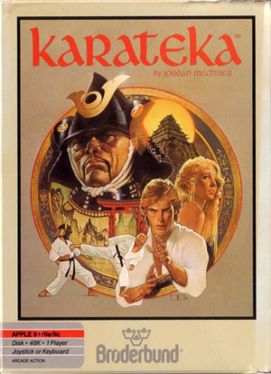 Karateka Apple II cover art.webp